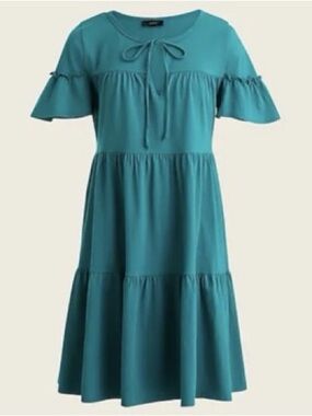 J. Crew tiered dress, NWT, M